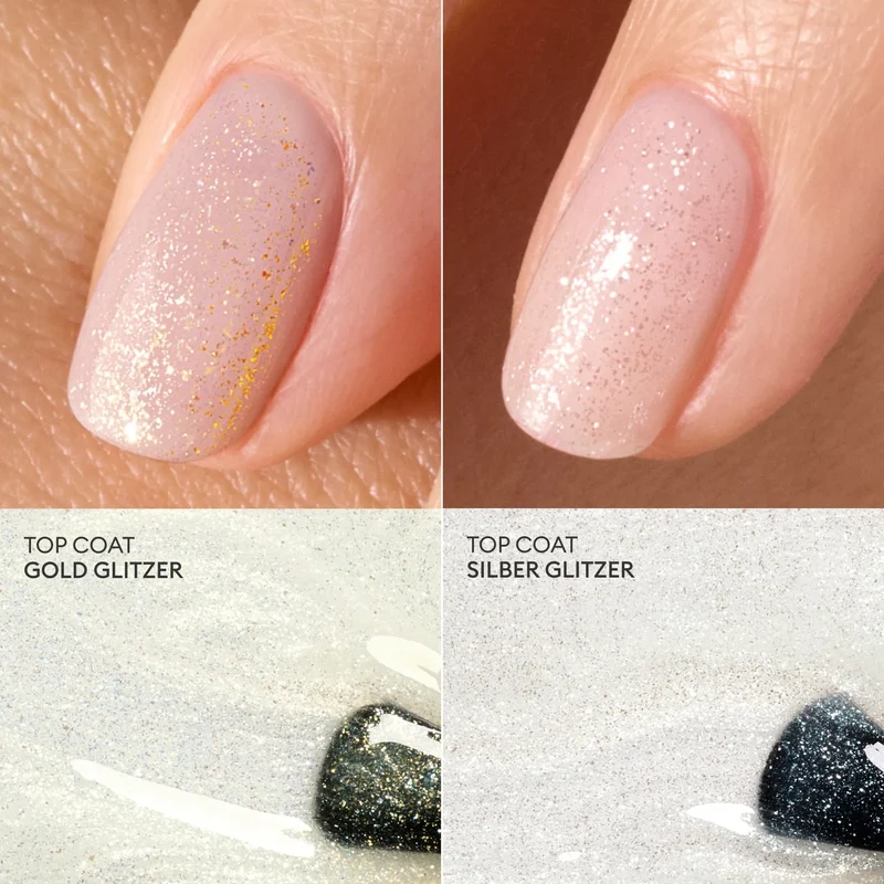 Top Coat Shimmery Silver 15 ml