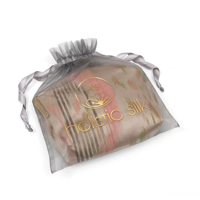 Lavender Make-Up Bag Jade Silk Velvet