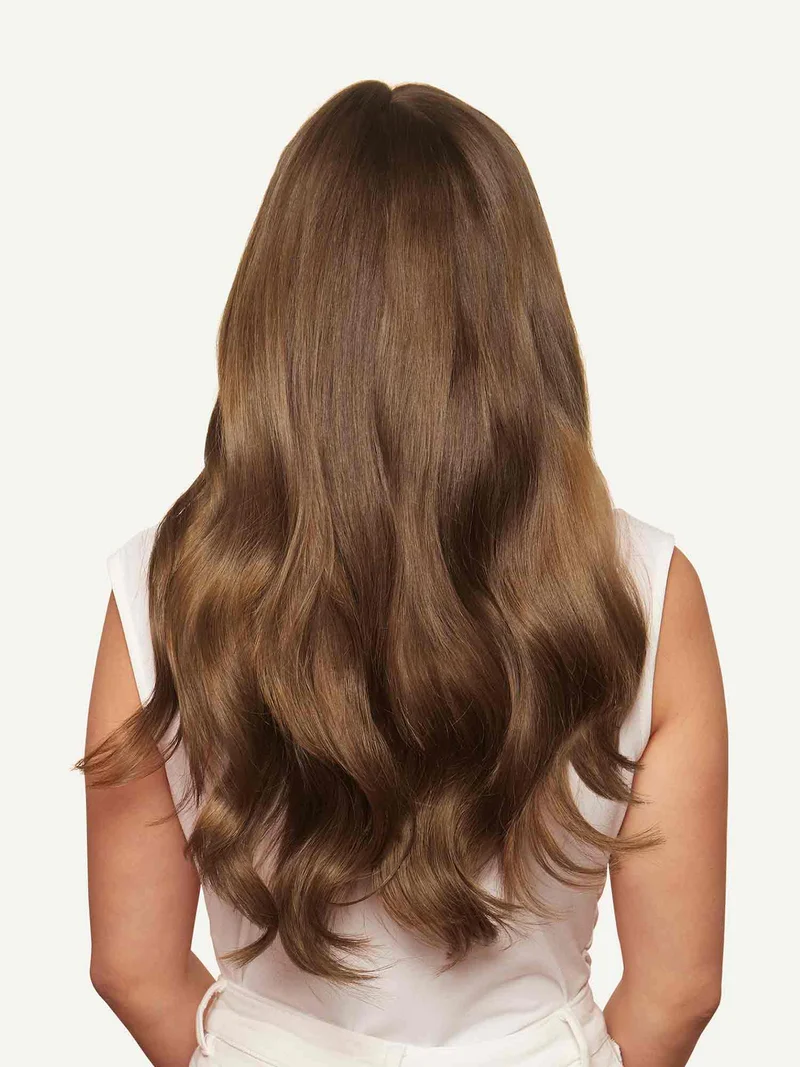 20" Classic Chestnut Brown Clip-Ins (160g)