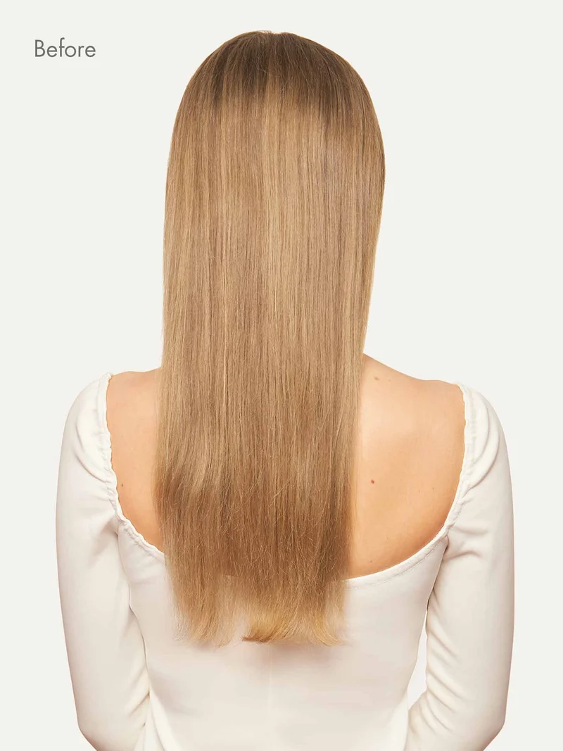 16" Seamless Dirty Blonde Clip-Ins (160g)