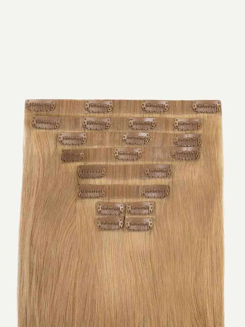 16" Seamless Dirty Blonde Clip-Ins (160g)