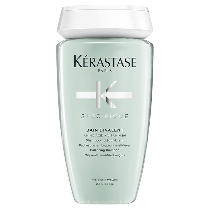 Kérastase Specifique Bain Divalent Shampoo voor een Vette Hoofdhuid en Gevoelige Lengten
