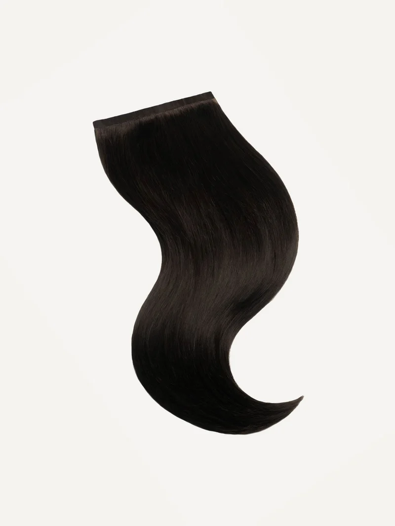 16" Seamless Mocha Brown Clip-Ins (160g)