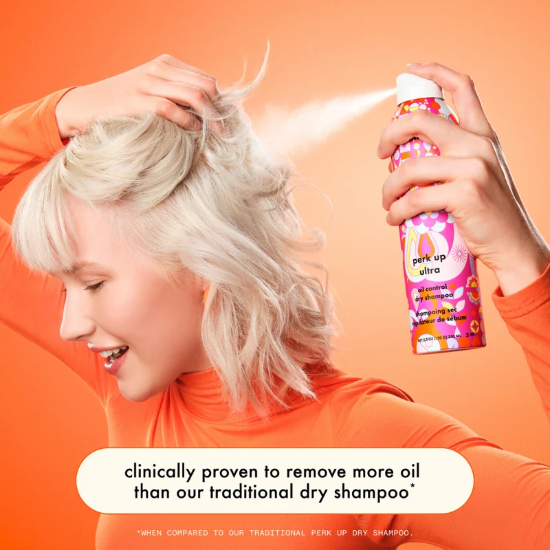 Amika perk up ultra oil control dry shampoo 232ml