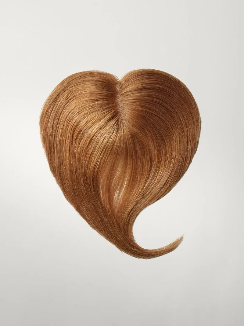 12” Natural Red Seamless & Clip-In Curtain Bangs Bundle (167g)