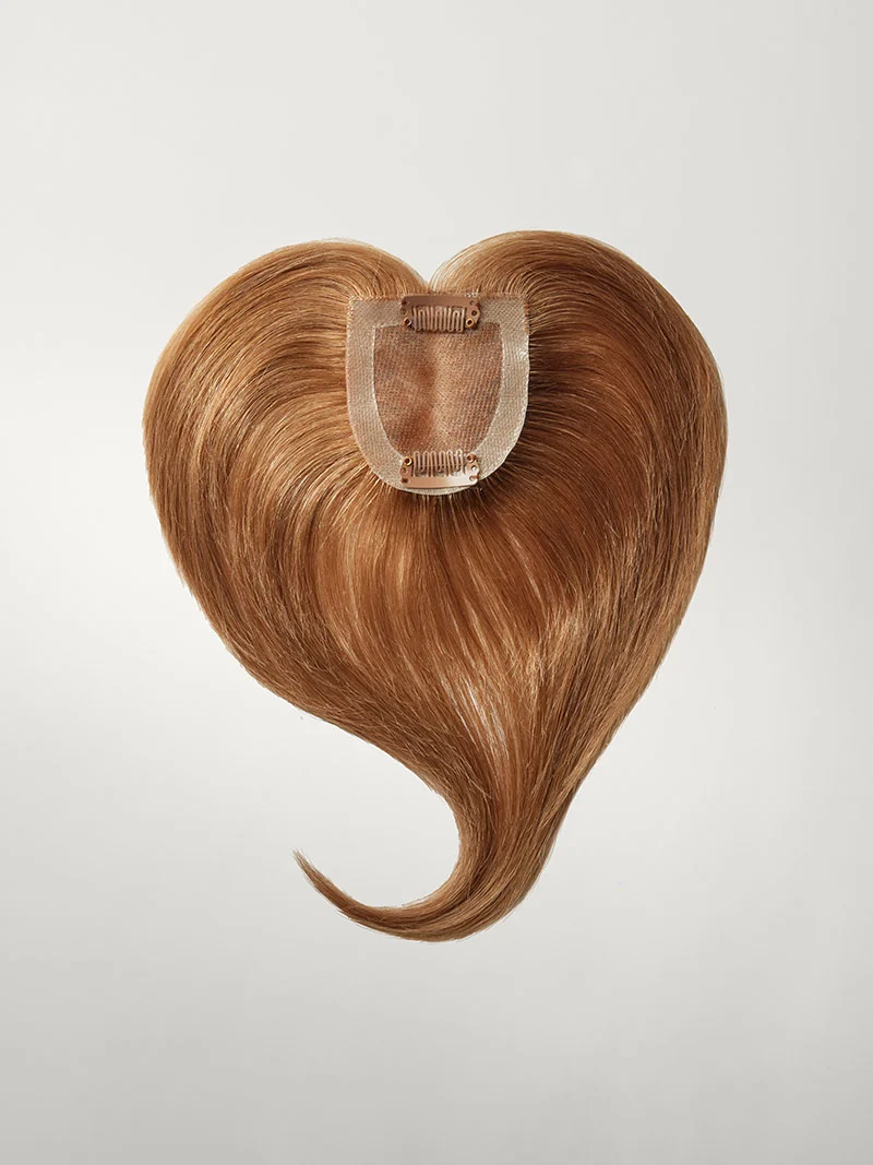 12” Natural Red Seamless & Clip-In Curtain Bangs Bundle (167g)