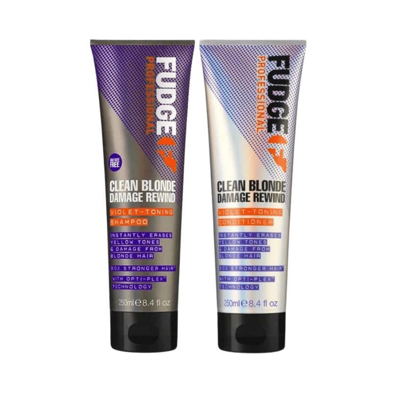 Fudge Clean Blonde Damage Rewind Set