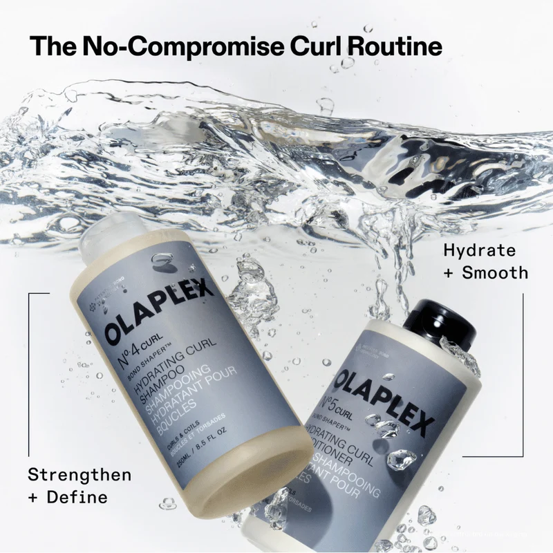 Olaplex No.4 & 5 Curl Bond Shaper Hydrating Shampoo & Conditioner 1000ml