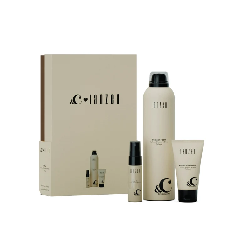 JANZEN &C Gift Set S Body Lychee Blossom & Shine