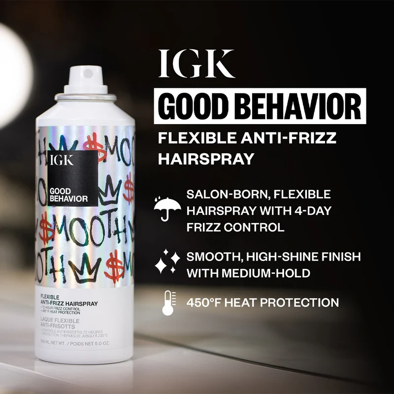 GOOD BEHAVIOR Flexible Anti-Frizz Hairspray 168ml