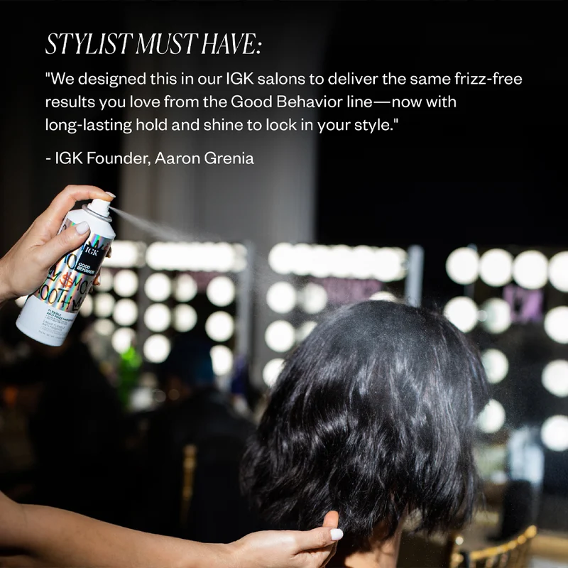 GOOD BEHAVIOR Flexible Anti-Frizz Hairspray 168ml