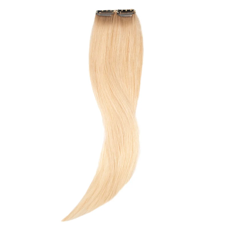 20" Human Hair 2 Clip-in - #613 Light Blonde