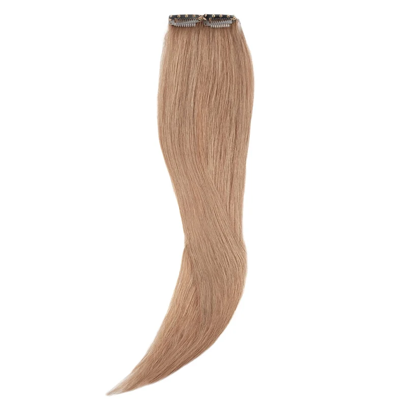 20" Human Hair 2 Clip-in - #10 Light Caramel