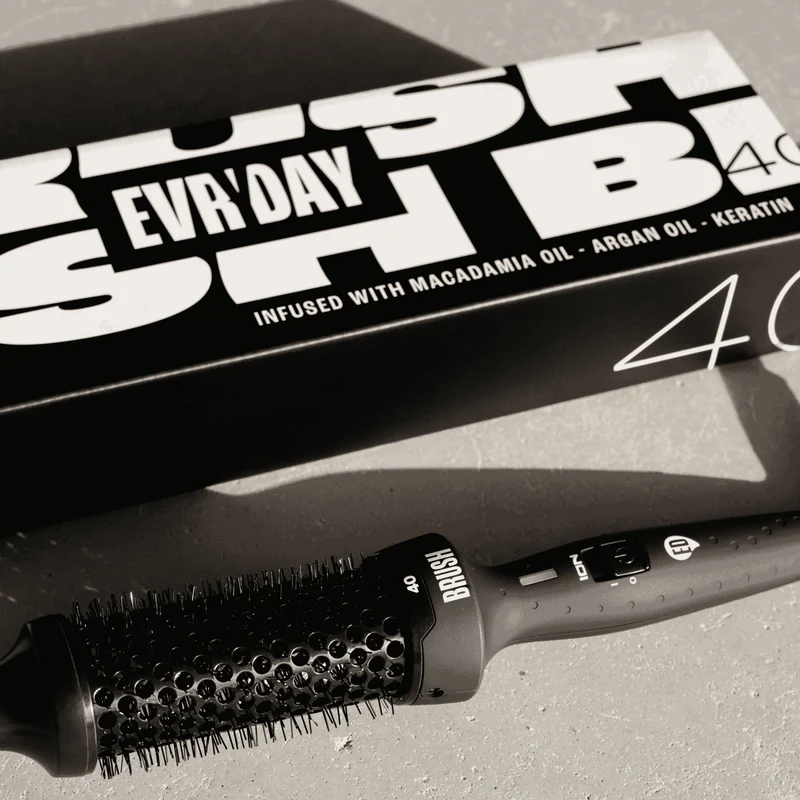 Evryday BRUSH 40 mm - Wärmebürste inkl. hitzebeständigem Handschuh
