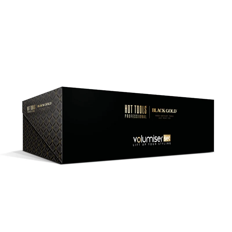 Hot Tools Professional Volumiser Set Schwarz Gold