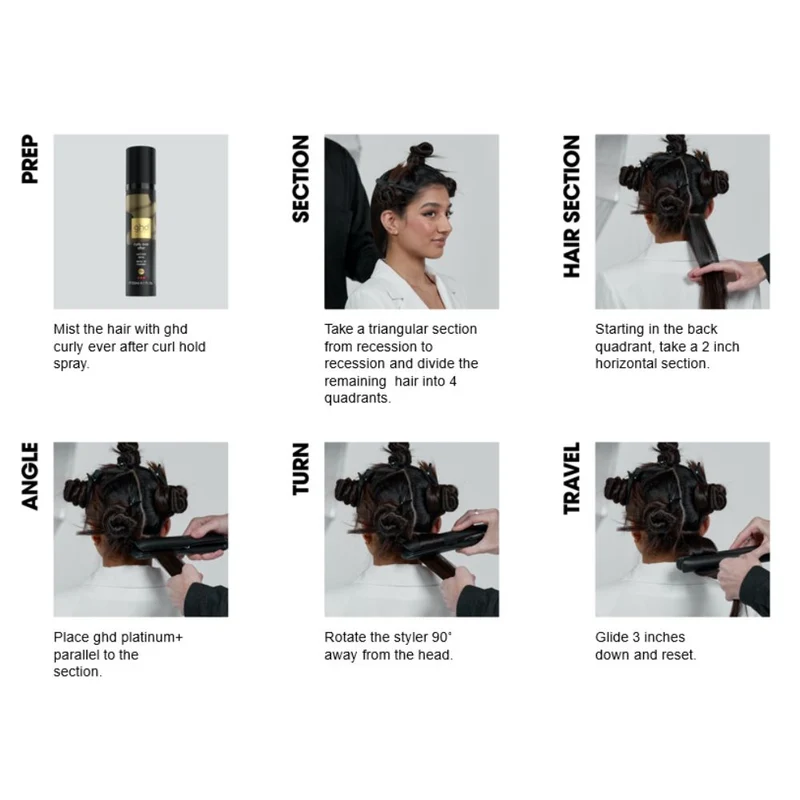ghd Glätteisen Platinum+ Schwarz