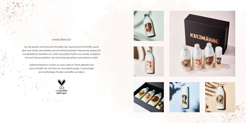 Kultmähne Geschenkset mit 4 Produkte + Broschüre