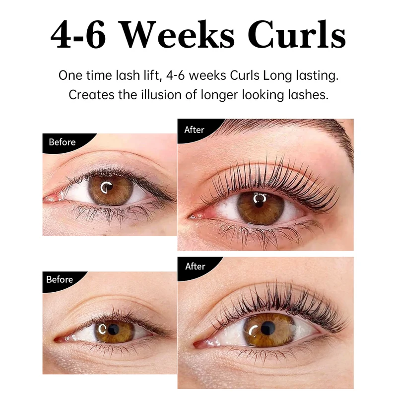 Wimpernlifting-Dauerwellen-Set