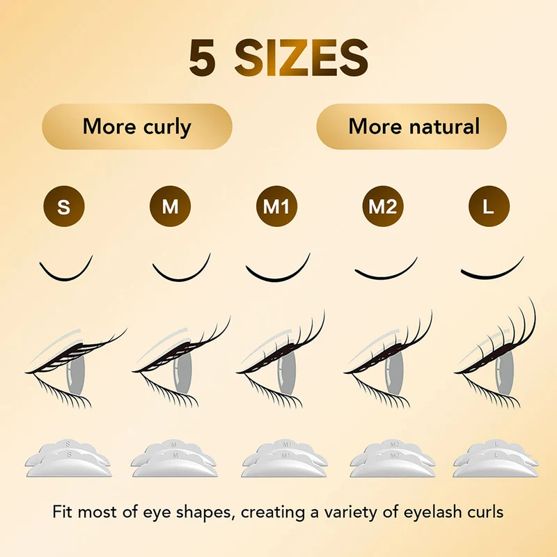 Wimpernlifting-Dauerwellen-Set