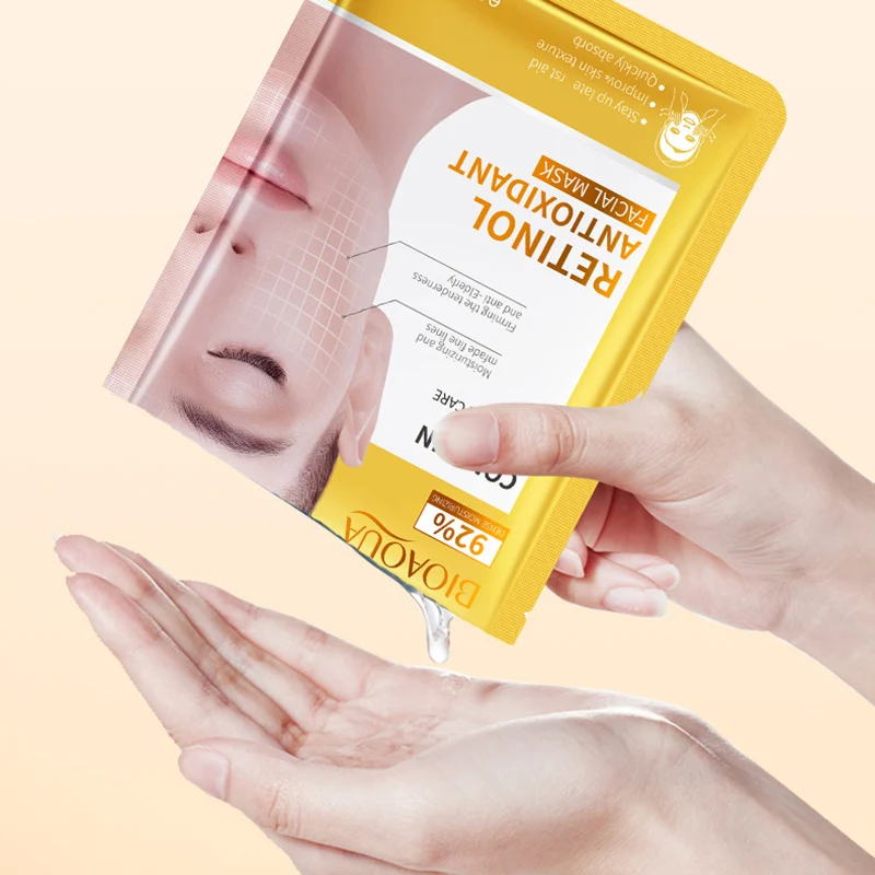 Retinol-Kollagen-Gesichtsmasken