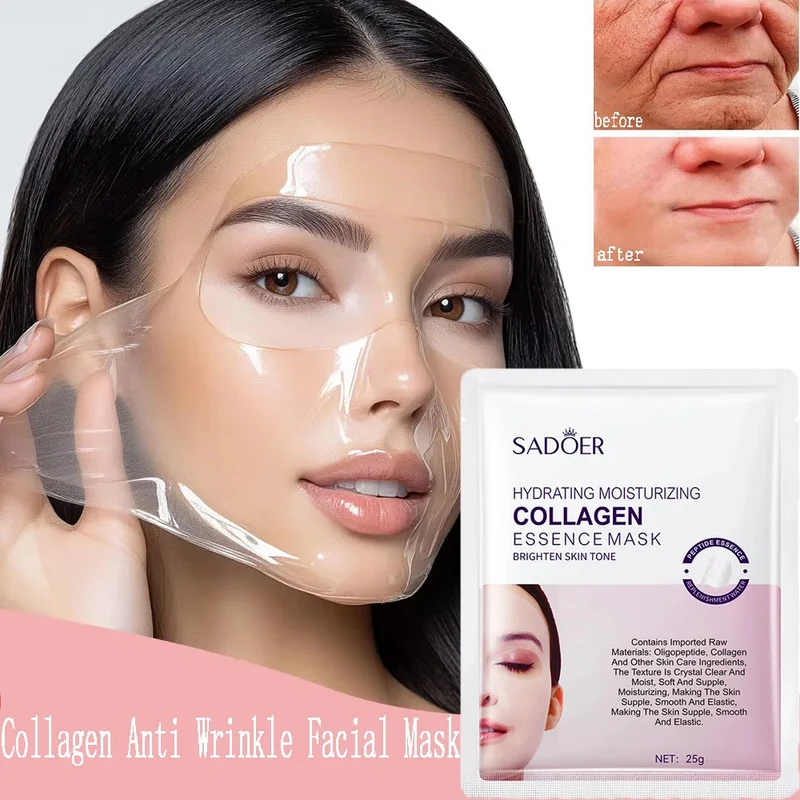 Kollagen-Anti-Falten-Gesichtsmaske