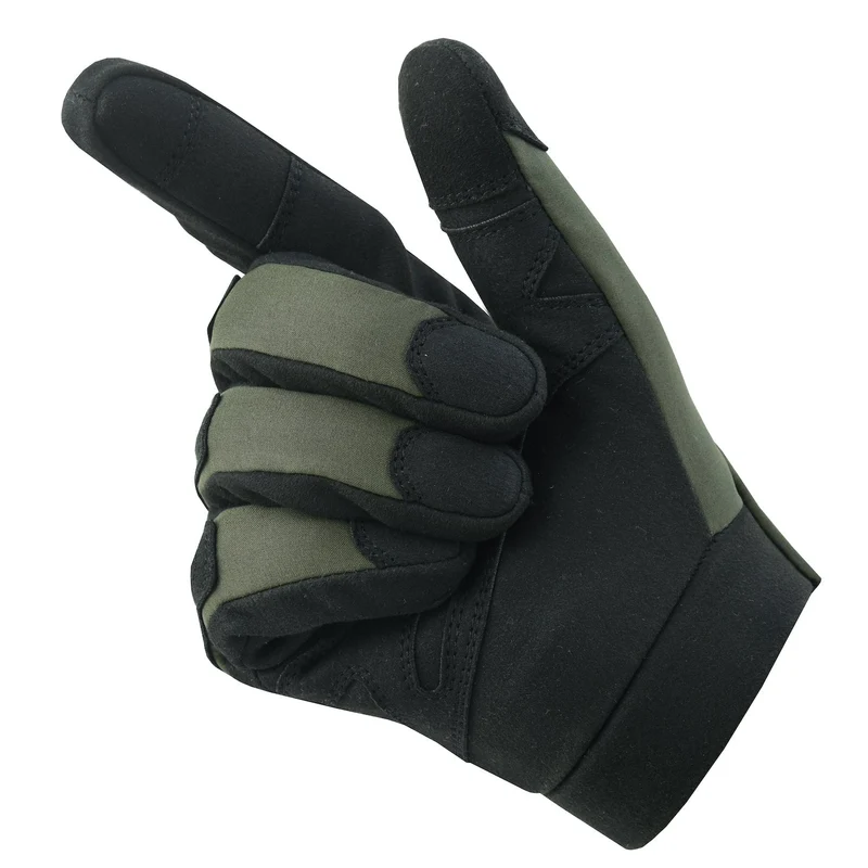 Guanti da caccia KONUSTEX GLADIO verde tattici touch screen