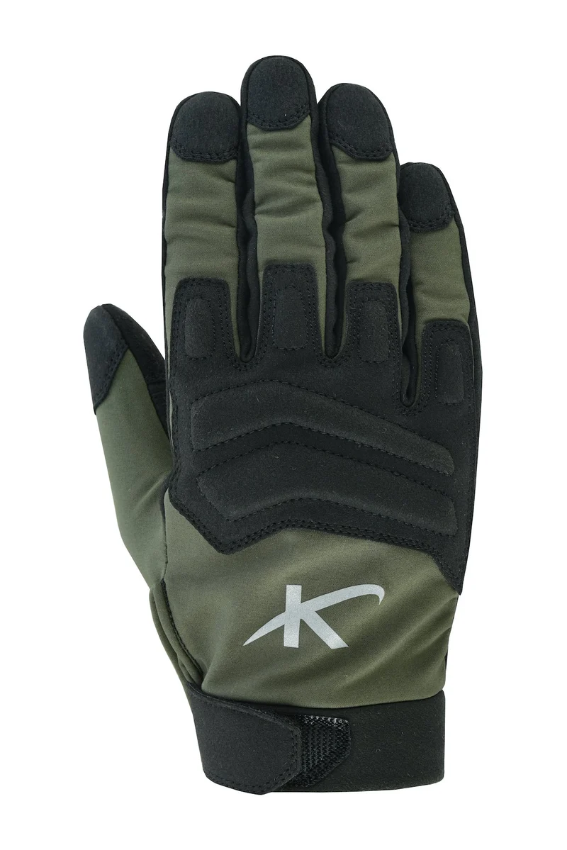 Guanti da caccia KONUSTEX GLADIO verde tattici touch screen