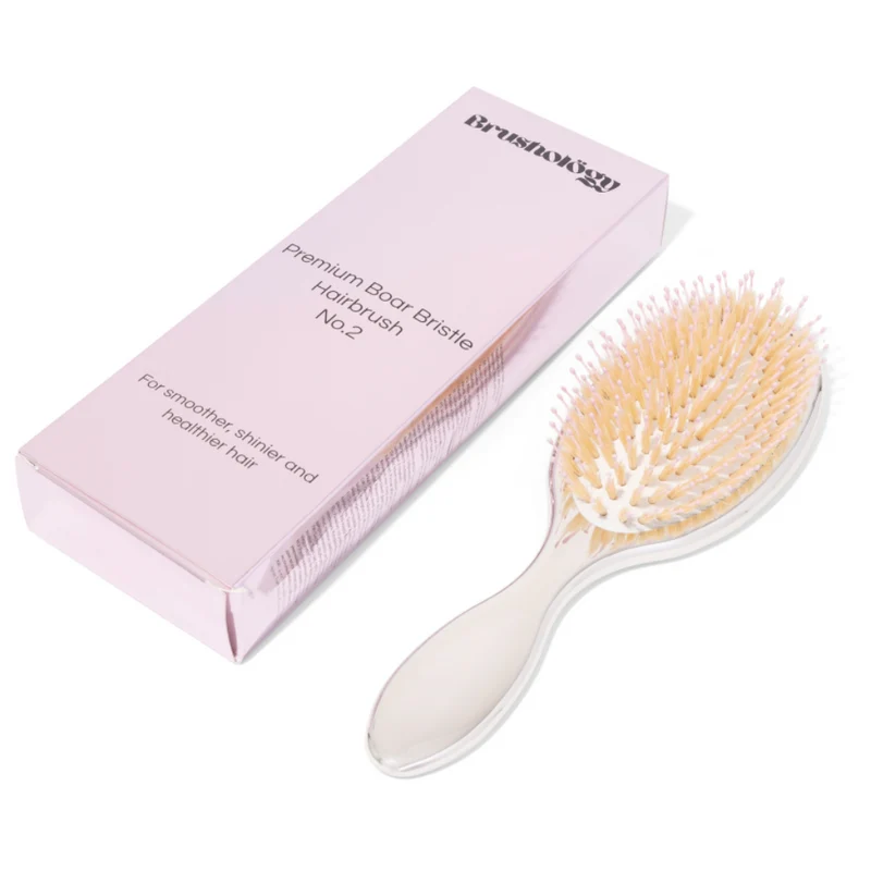 Premium Boar Bristle Hairbrush No.2