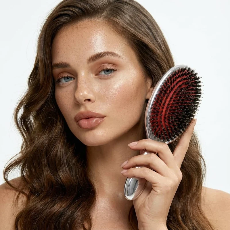Premium Boar Bristle Hairbrush No.1