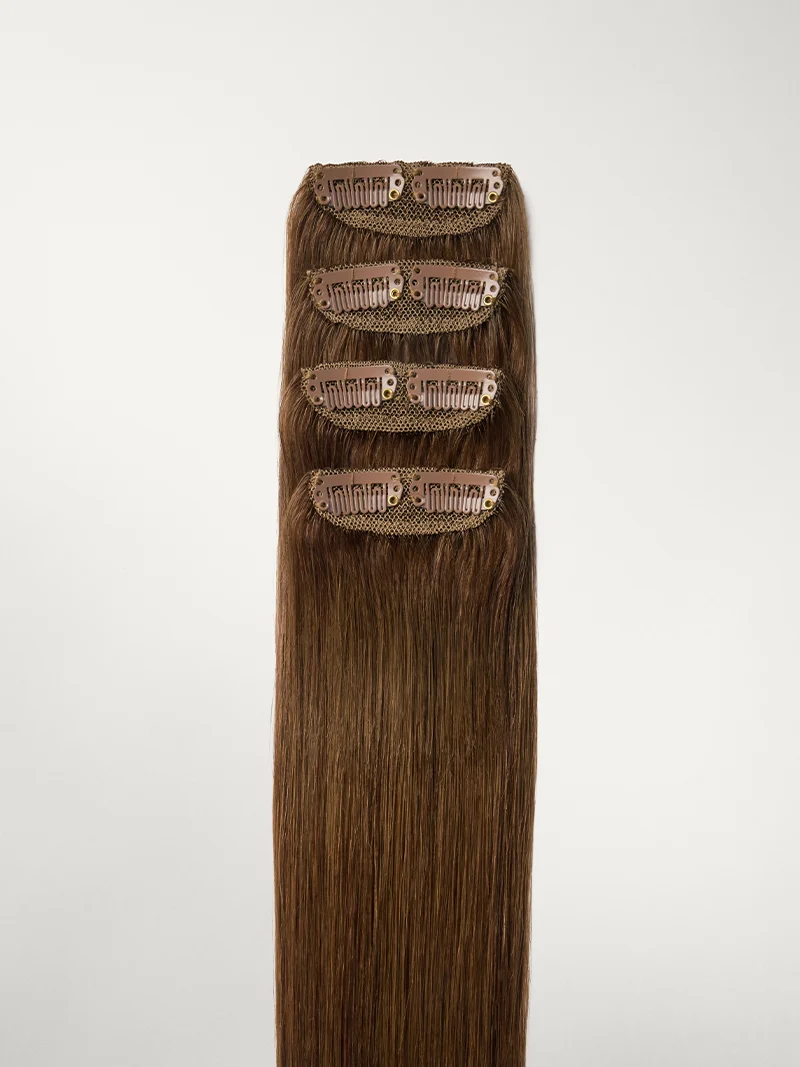 20" Chocolate Brown Scalp Hair Fill-Ins (50g)