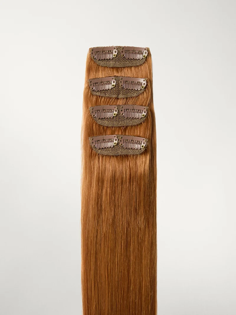 20" Natural Red Scalp Hair Fill-Ins (50g)