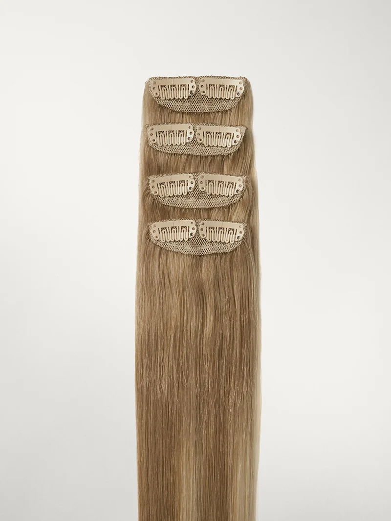 20" Natural Blonde Balayage Scalp Hair Fill-Ins (50g)