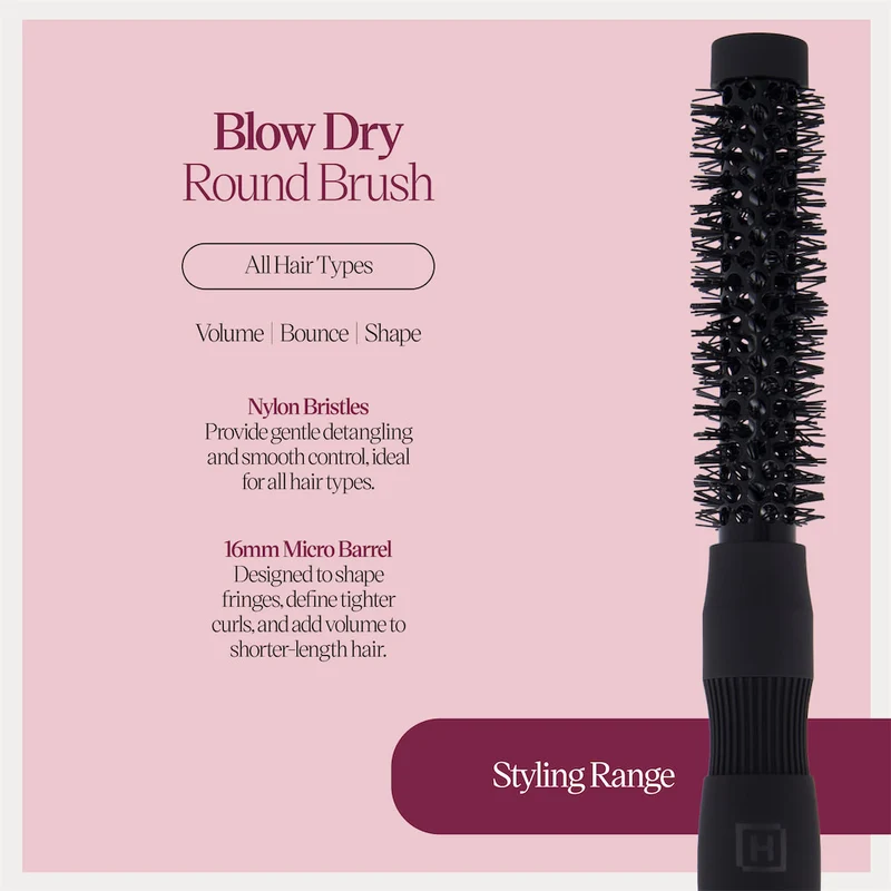 Blow Dry Round Brush - Nylon Micro