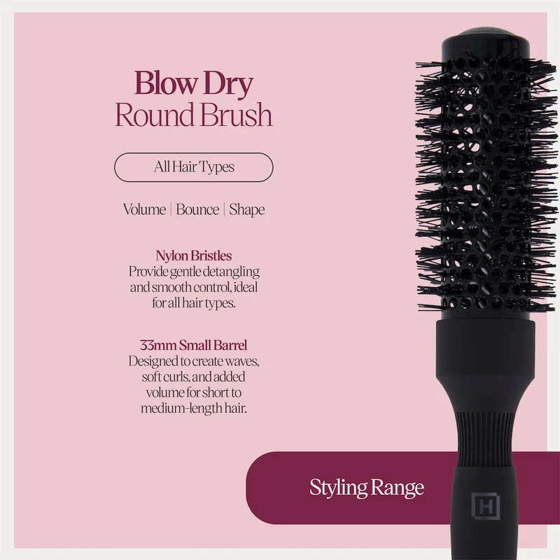 Blow Dry Round Brush - Nylon Small