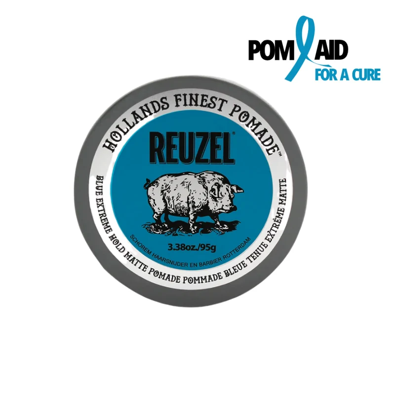 Blue Extreme Hold Matte Pomade 95g – PCF Limited Edition
