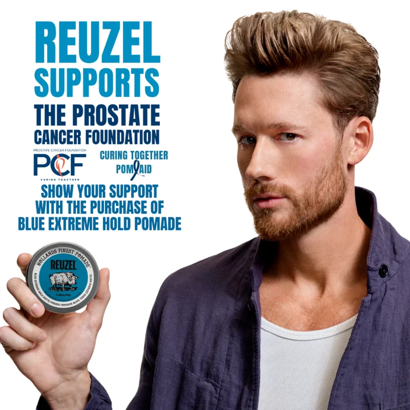 Blue Extreme Hold Matte Pomade 95g – PCF Limited Edition