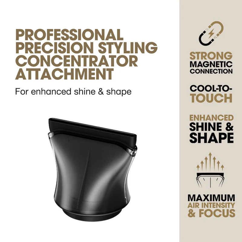 Speed Halo Styling Concentrator White Attachment
