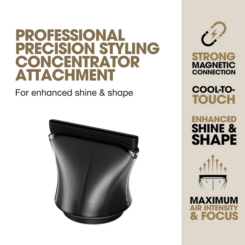 Speed Professional Precision Styling Concentrator Attachment