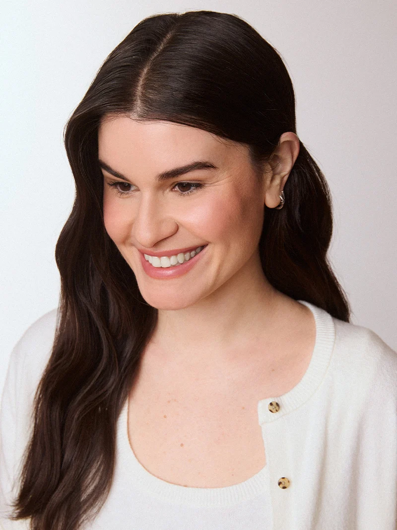 20" Chestnut Brown Scalp Hair Fill-Ins & Seamless Clip-Ins Bundle (230g)