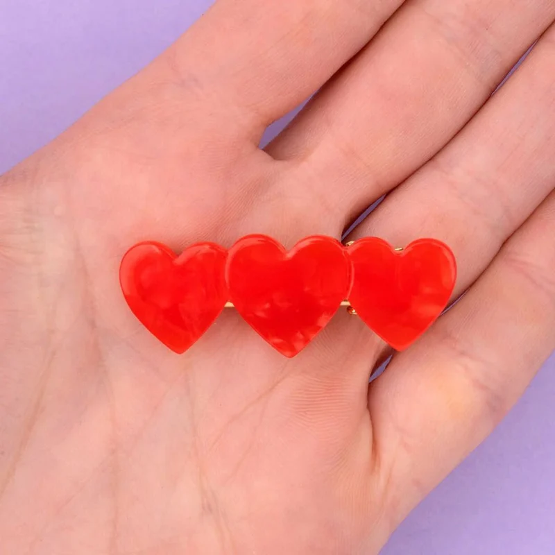 Heart Hair Clip