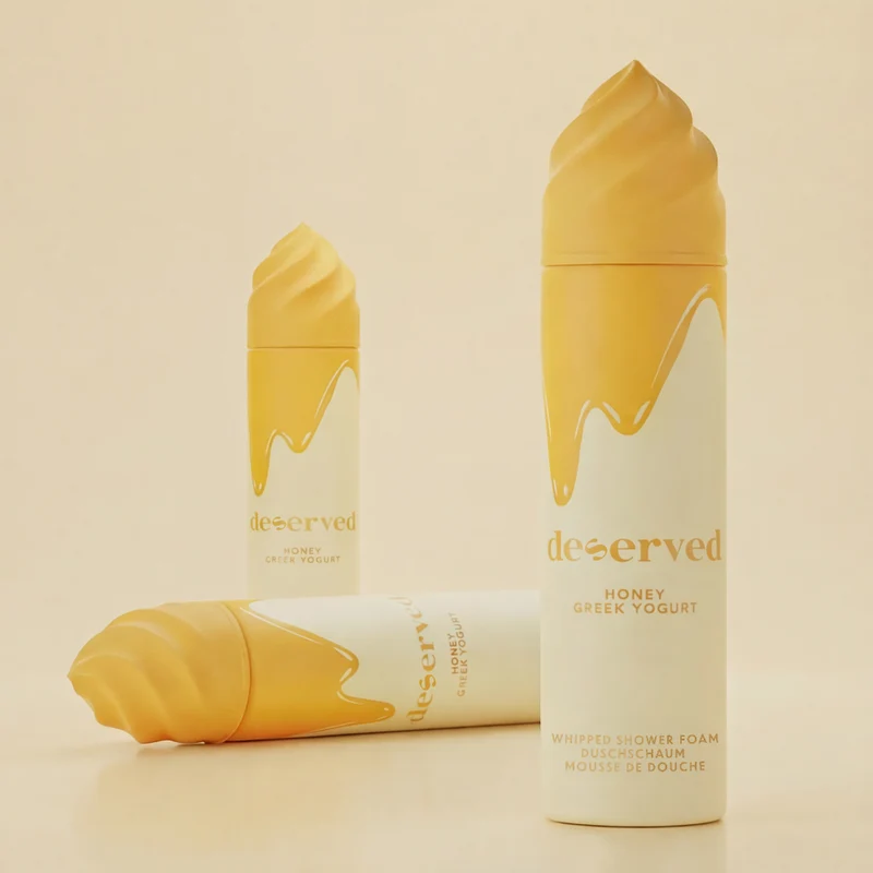 Deserved Honey Greek Yoghurt Whipped Shower Foam 250ml