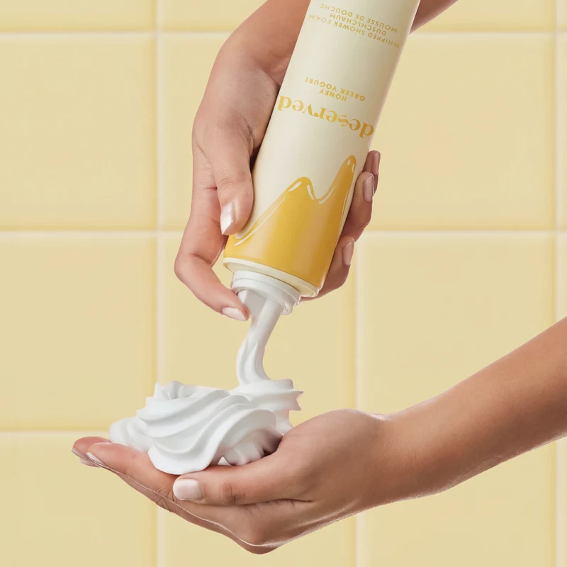Deserved Honey Greek Yoghurt Whipped Shower Foam 250ml