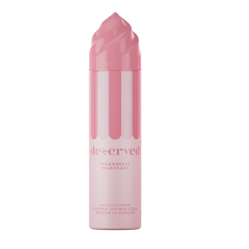 Deserved Strawberry Milkshake Whipped Shower Foam 250ml