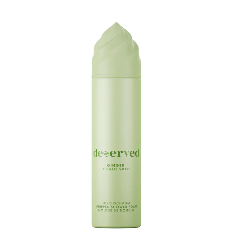 Deserved Ginger Citrus Shot Whipped Shower Foam 250ml