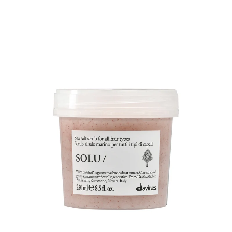 Davines SOLU Sea Salt Scrub Shampoo 250ml