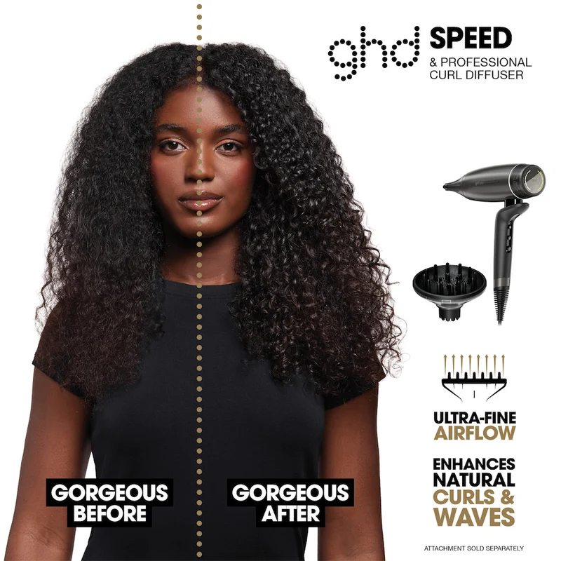 Speed Professional Curl Diffuser Attachment