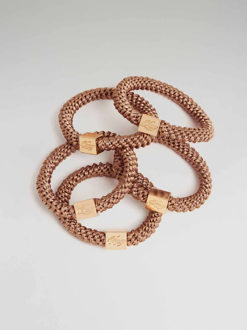 Gravity Defying Hair Ties: Red