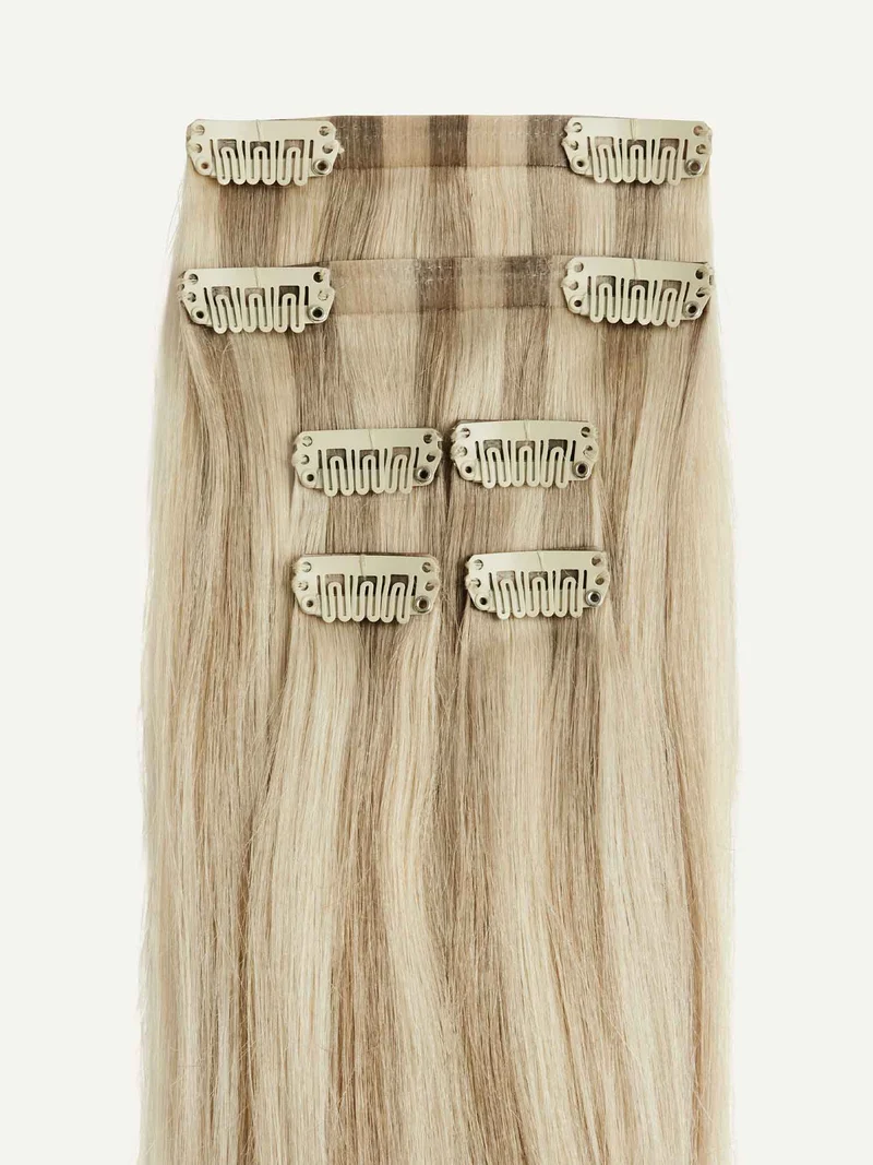 12" Beige Blonde Balayage Thinning Hair Fill-Ins (50g)