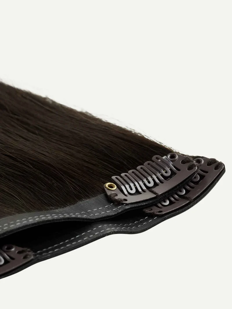 12" Dark Brown Balayage Thinning Hair Fill-Ins (50g)