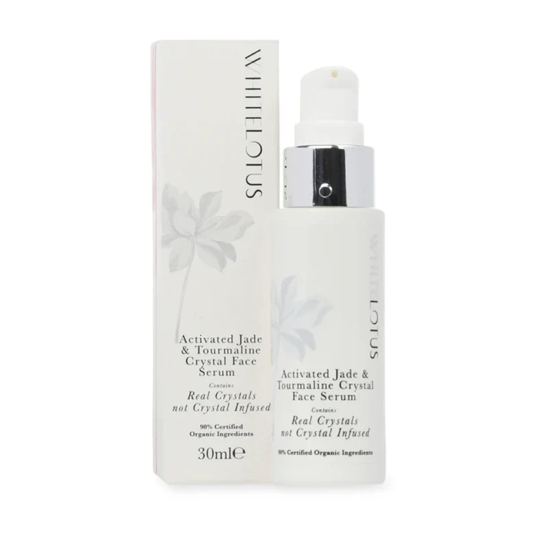 White Lotus Activated Jade & Tourmaline Crystal Serum 30ml